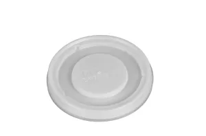 DINEX DX30008714 Polystyrene Disposable Translucent Lid, 3-1/2" Diameter, For Turnbury 9oz Insulated Bowl (Case of 1500)