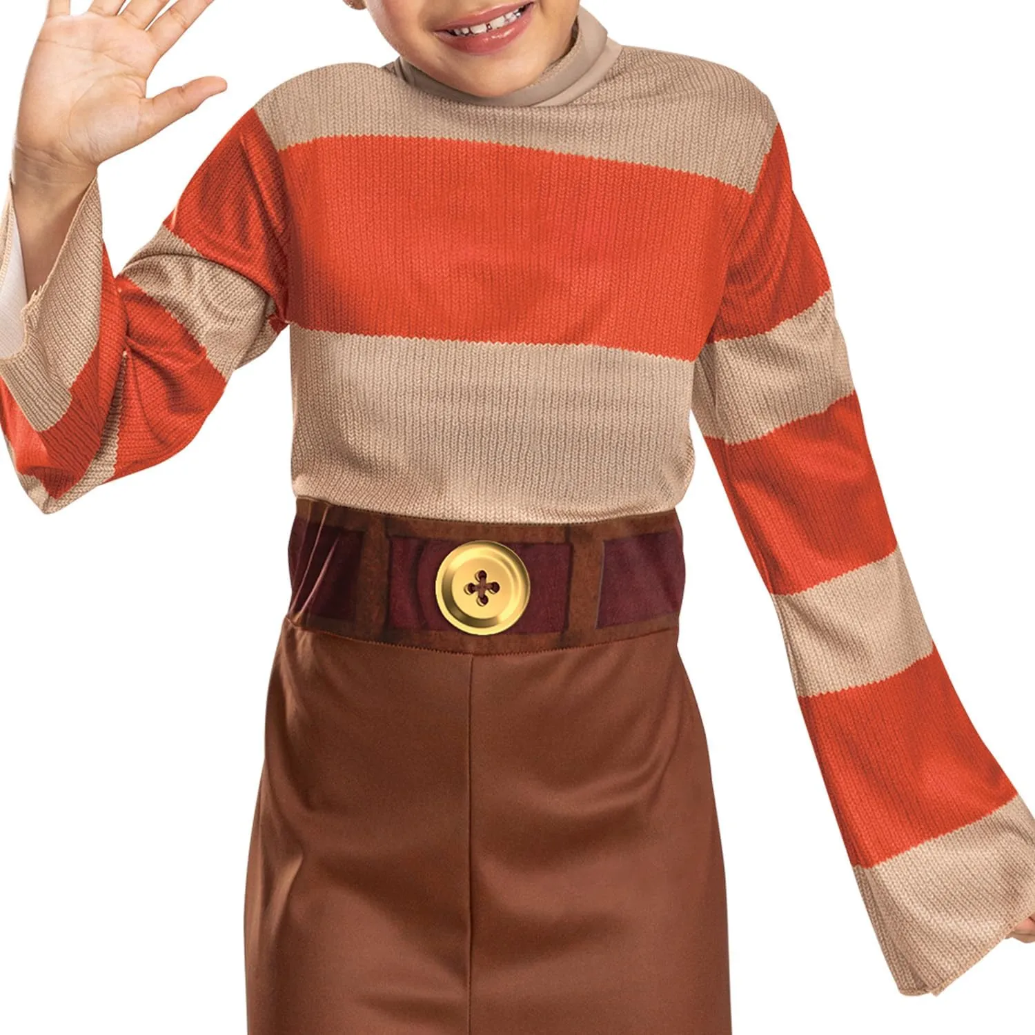 Disguise Girls Inside Out Anxiety Costume for Kids, Official Inside Out Halloween Costume and Headpiece