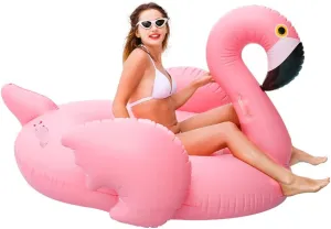 Doctor Dolphin Pool Floats for Adults,Floaties for The Pool with Comfortable Handles, Inflatable Giant Swan Pool Lounge…
