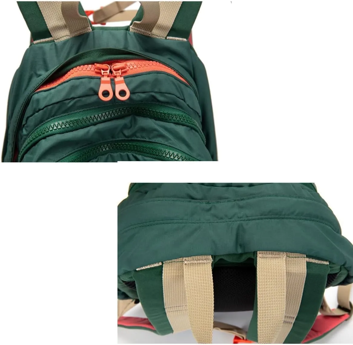 DORIS&JACKY UNISEX Campus Backpack Large Capacity Travel Casual Daypack For Women(Green)