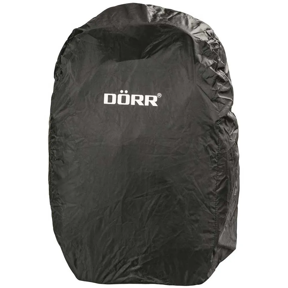 Dorr Dark Black Travel Small Trolley Backpack with Wheels