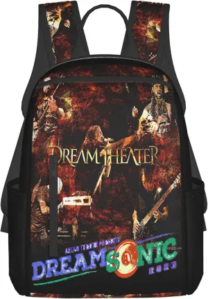Dream Rock Theater Backpack Lightweight Backpack Travel Bag Classic Laptop Daypack for Men Women Backpack