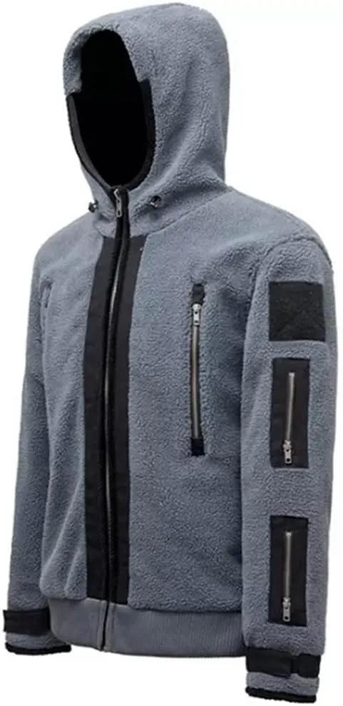 Duty Call Cosplay Costume Simon Riley Fleece Hoodies Jacket TF 141 Ghost Team Uniform With Armbands Face Scarf