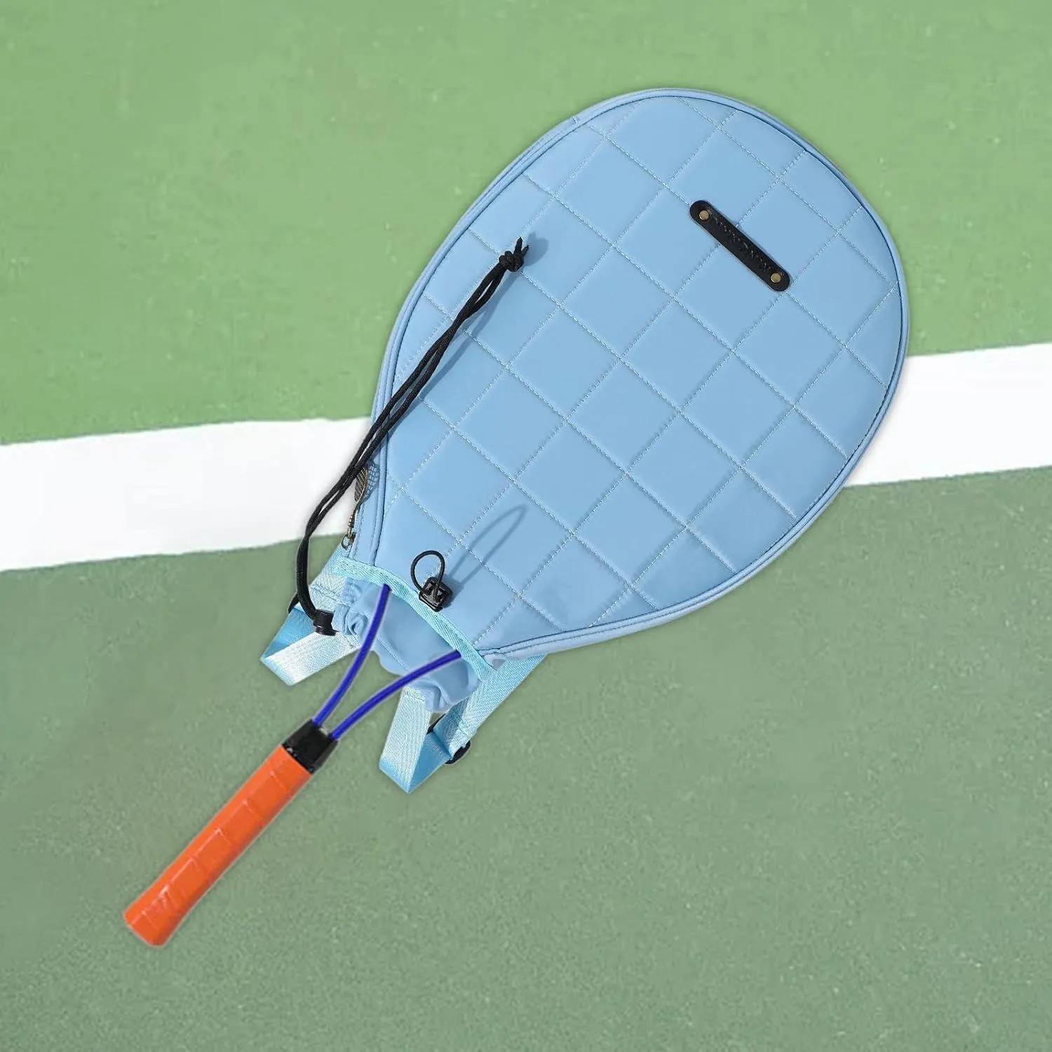DYNWAVE Tennis Backpack Tennis Racquet Cover Case Bag Lightweight Shoulder Bag Large Capacity Badminton Racquet Bag Tennis Racket Bag