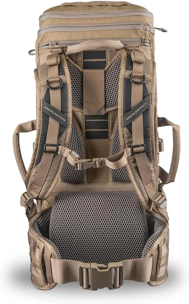 Eberlestock FAC Track Backpack - Tactical Gear Carrier for Outdoor Enthusiasts - Durable, Versatile, and Adventure-Ready, Dry Earth