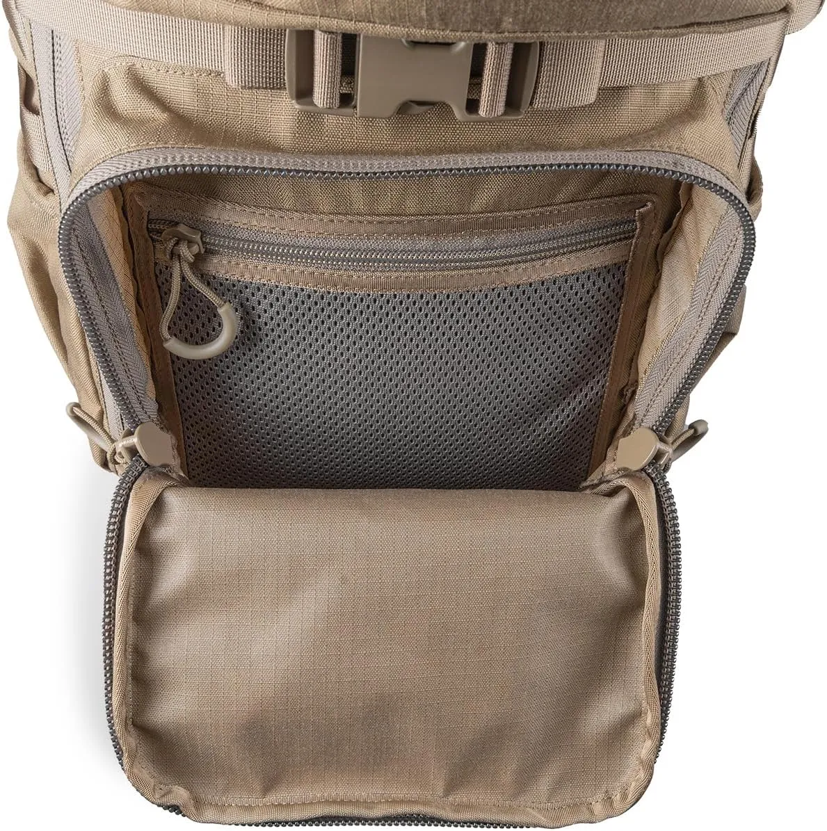 Eberlestock FAC Track Backpack - Tactical Gear Carrier for Outdoor Enthusiasts - Durable, Versatile, and Adventure-Ready, Dry Earth