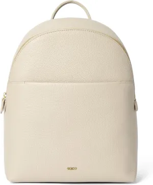 ECCO Medium Leather Backpack, Sand