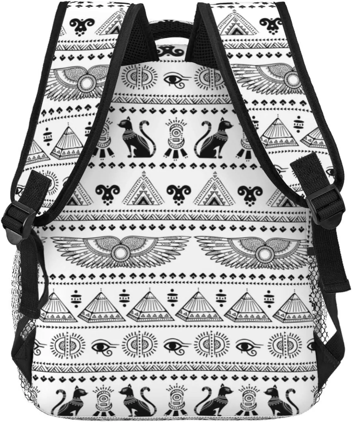 Egypt Laptop Backpack Ancient Egypt Backpack Travel Bag Laptop Computer Hieroglyph Bag for Women Men