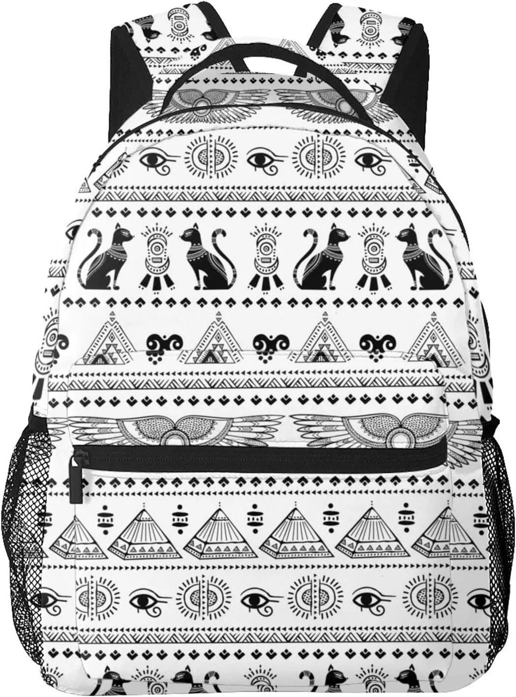Egypt Laptop Backpack Ancient Egypt Backpack Travel Bag Laptop Computer Hieroglyph Bag for Women Men