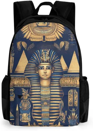 Egyptian Tradition Pattern Small Backpack Travel Bag Cute Back Packs Fashion Graphic Print Daypack