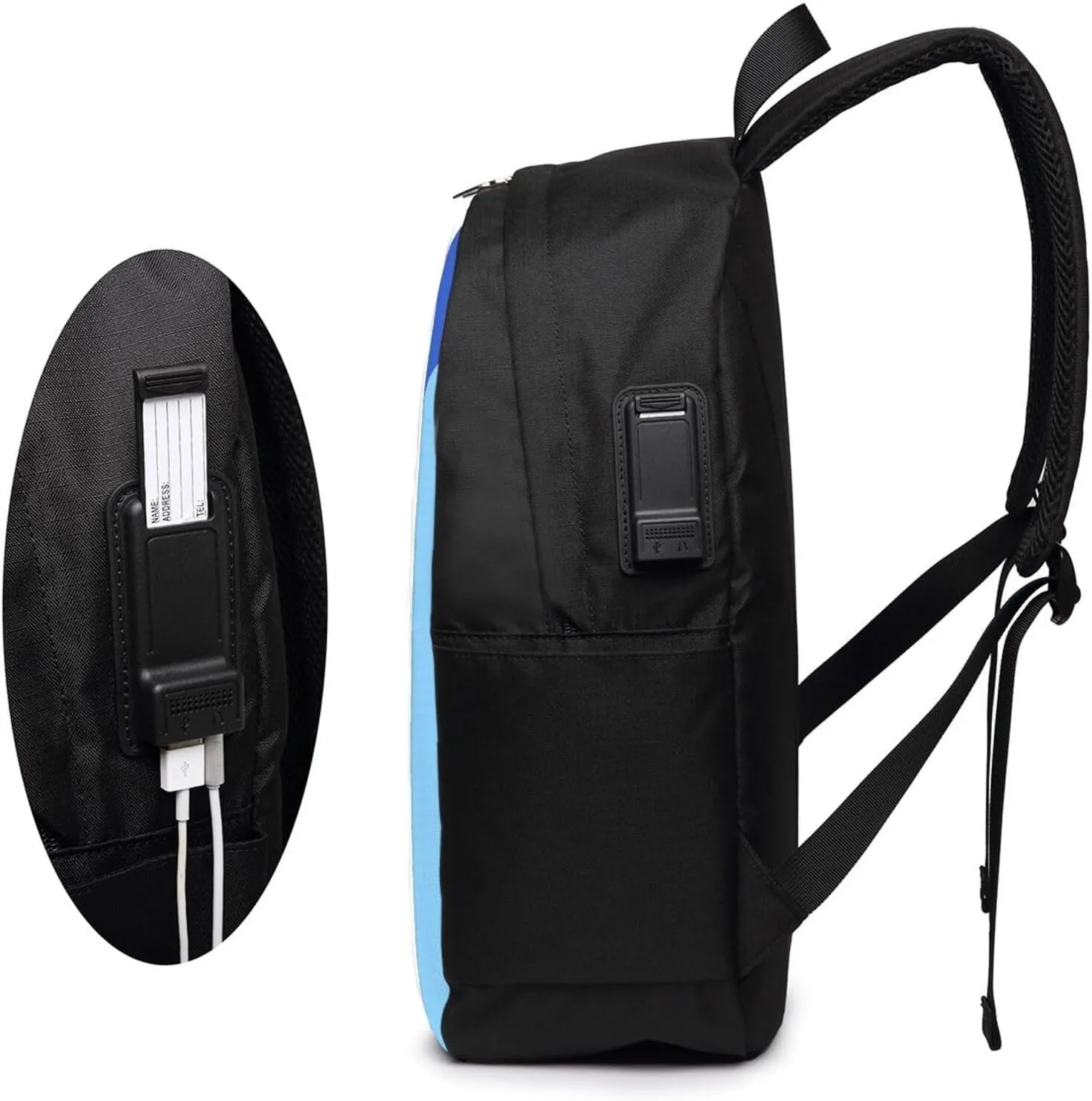 El Salvador Guatemala Guatemalan Flag Laptop Backpacks Travel Backpack Casual Business Daypack Sport Rucksack Computer Bag Fits up to 17 Inch Notebook with USB Port