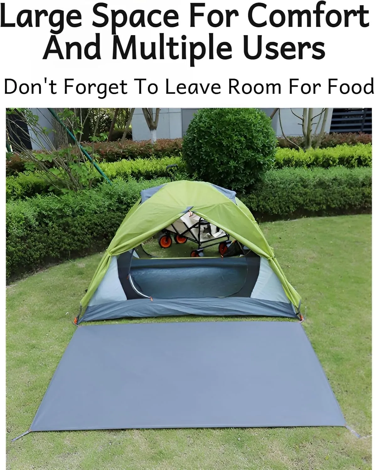 [Ellniges]【Multi-Functional Outdoor Mat】 Waterproof Oxford Cloth Ground Sheet – for Camping, Picnics, and Kids Playtime, 210D Fabric with Quick-Dry Technology