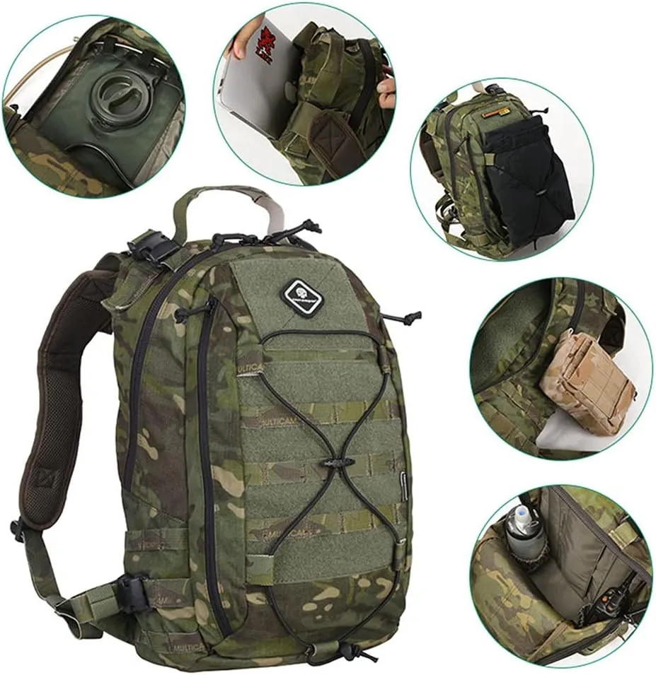 emersongear Assault Backpack/Removable Operator Pack,Functional Tac Backpack,18L,Daily Use