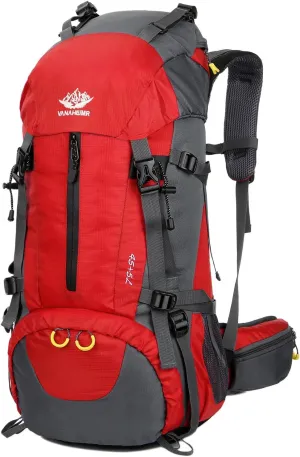 Esup 50L Hiking Backpack Men Camping Backpack with rain cover 45l 5l Lightweight Backpacking Backpack Travel Backpack