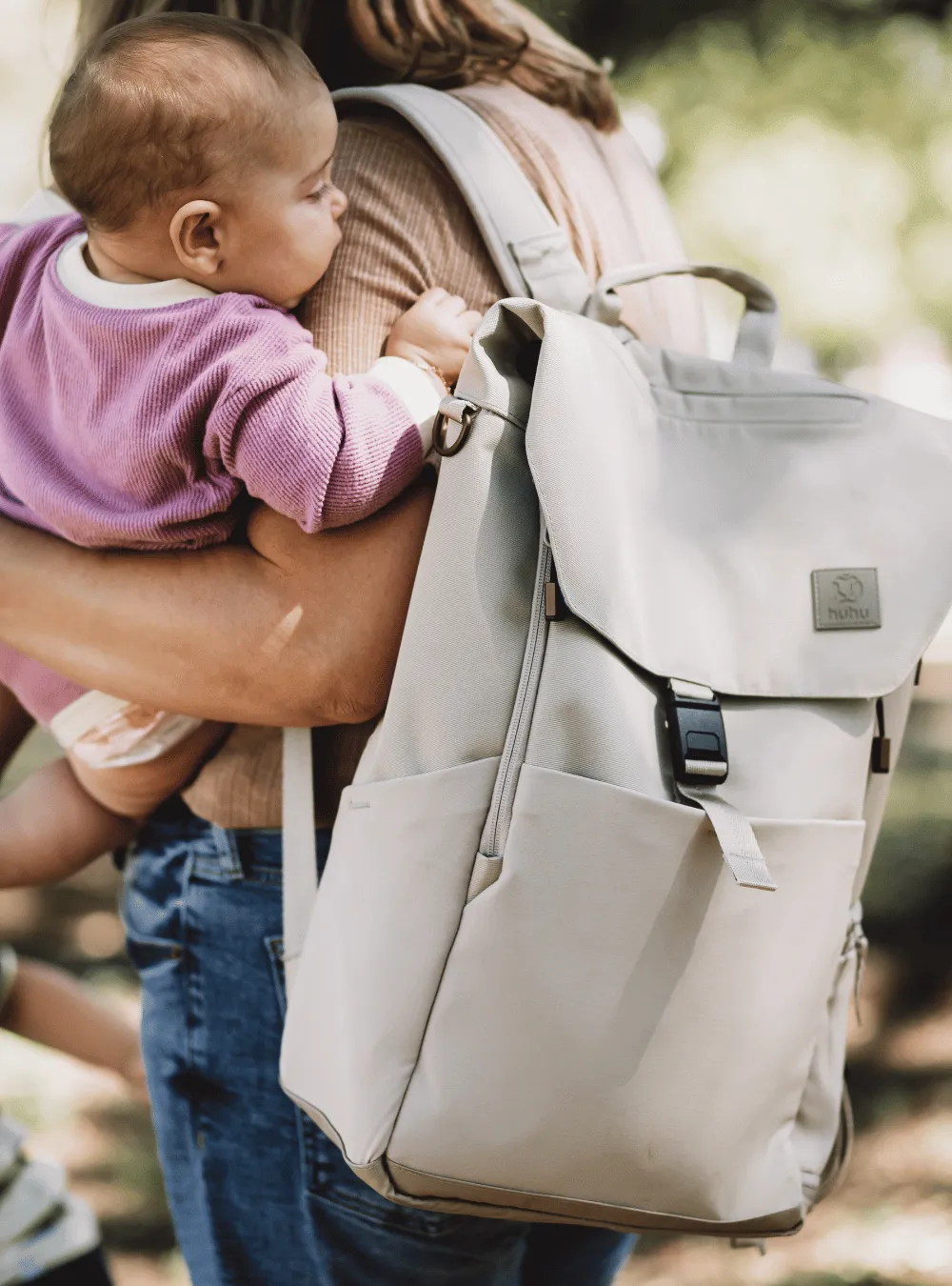 Everyday Diaper Backpack & Changing Wallet Bundle Daybreak Taupe