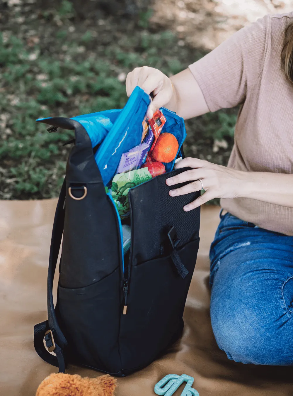Everyday Diaper Backpack & Changing Wallet Bundle Daybreak Taupe