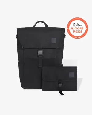 Everyday Diaper Backpack & Changing Wallet Bundle Daybreak Taupe