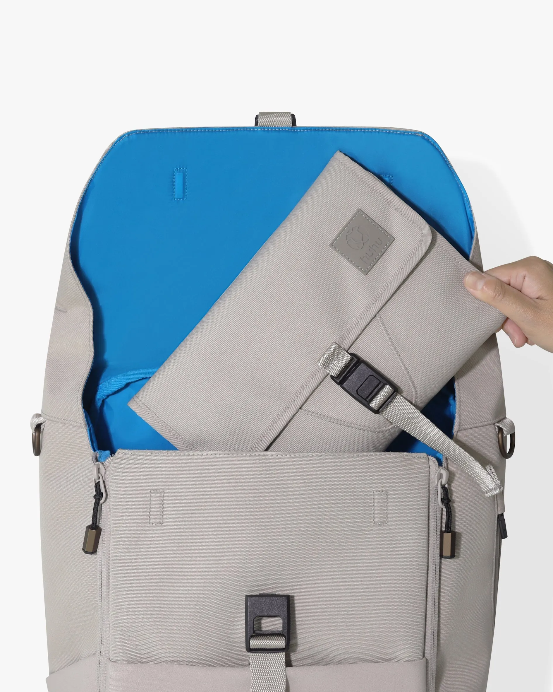Everyday Diaper Backpack & Changing Wallet Bundle Daybreak Taupe