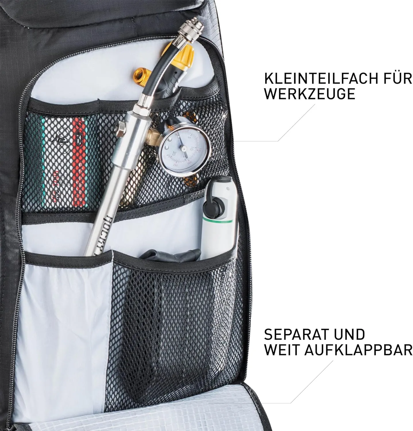 evoc Backpack, Black, M/L-16 Litre