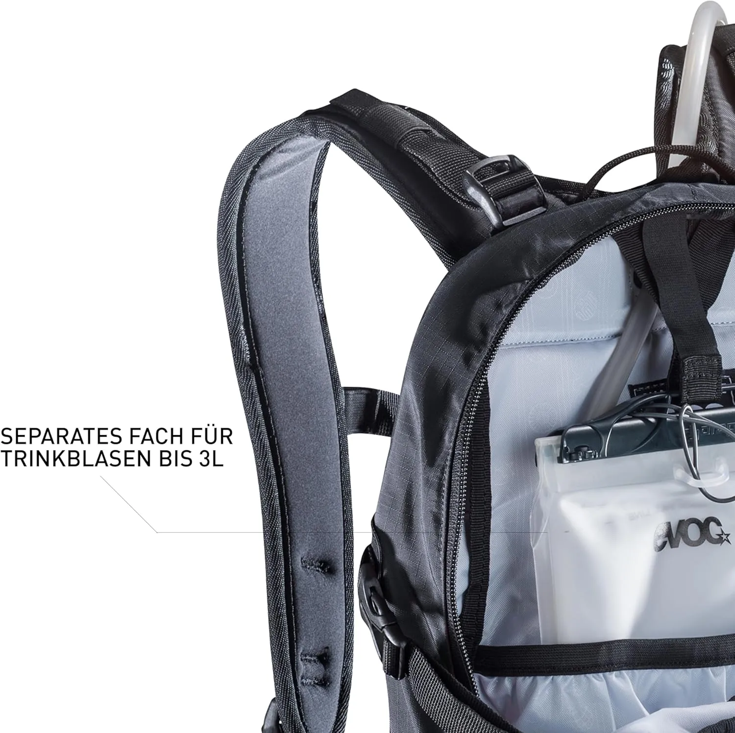 evoc Backpack, Black, M/L-16 Litre