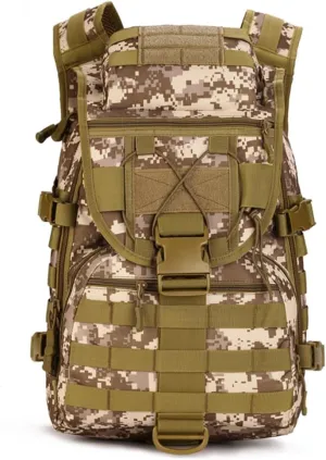 Eysee Backpack,Men Trekking Daypack, Water Resistant Hiking Backpack, Nylon Outdoor Backpack