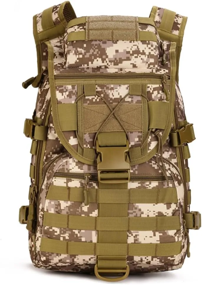 Eysee Backpack,Men Trekking Daypack, Water Resistant Hiking Backpack, Nylon Outdoor Backpack