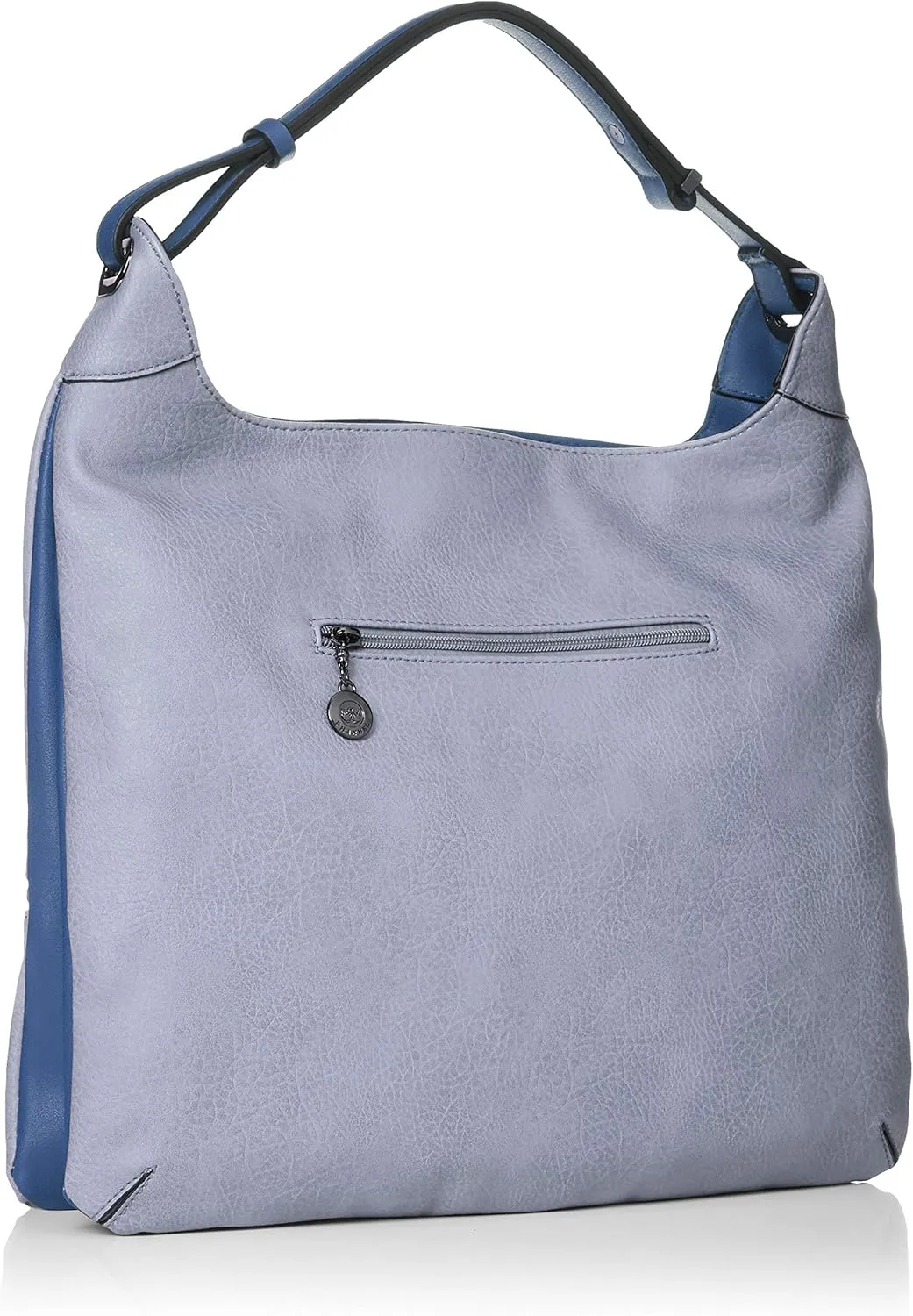 Fanuel A2242-1 Women's Bag, Uneven Dyed, Two-Divider, Vertical, Stylish, Commuting to Work, Going Out, Blue