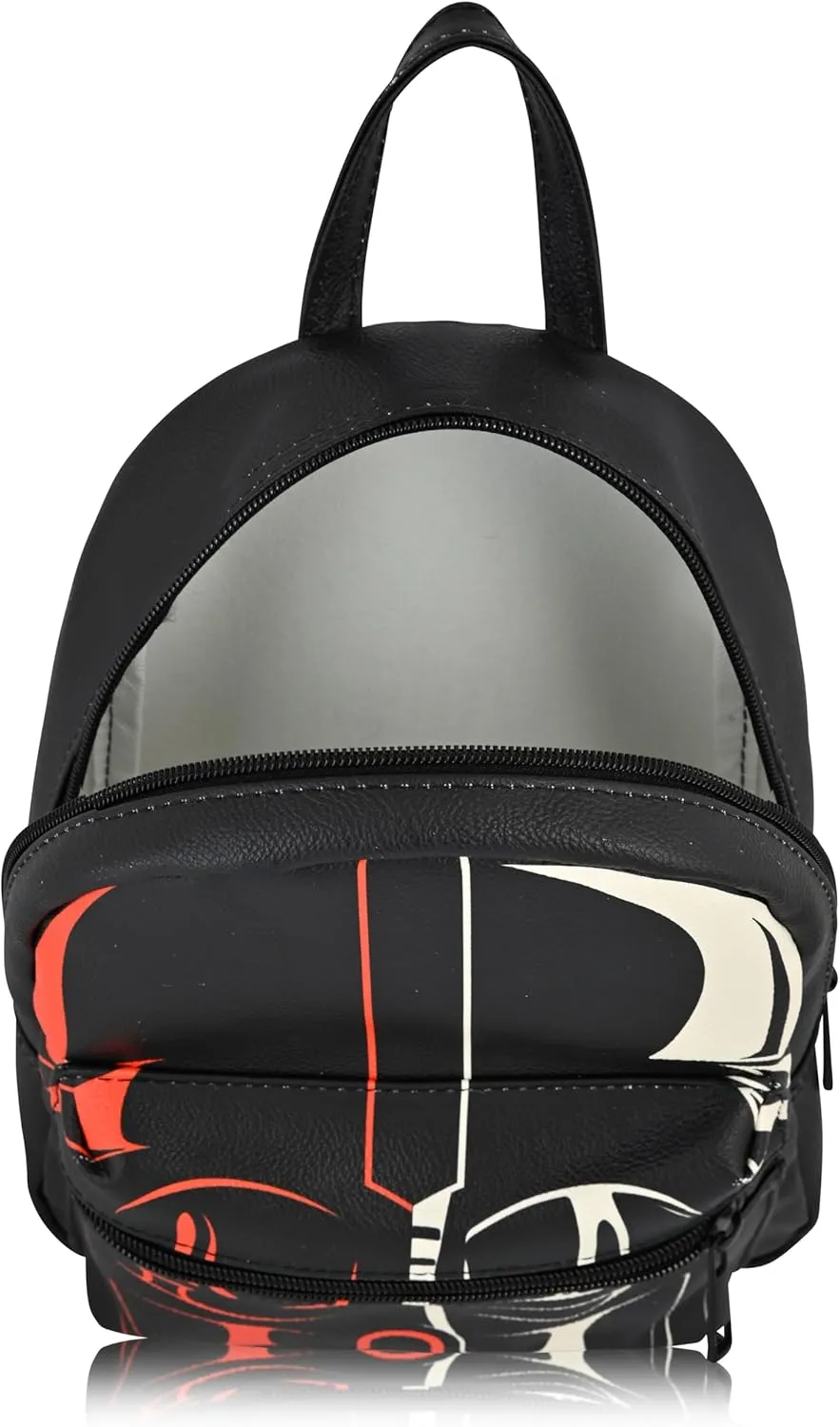 Fast Forward Darth Vader Backpack for Men, Women, Unisex | Cute PU Leather 10" Mini Darth Vader Backpack Purse Shoulder Purse | Darth Vader Bag and Darth Vader Accessories