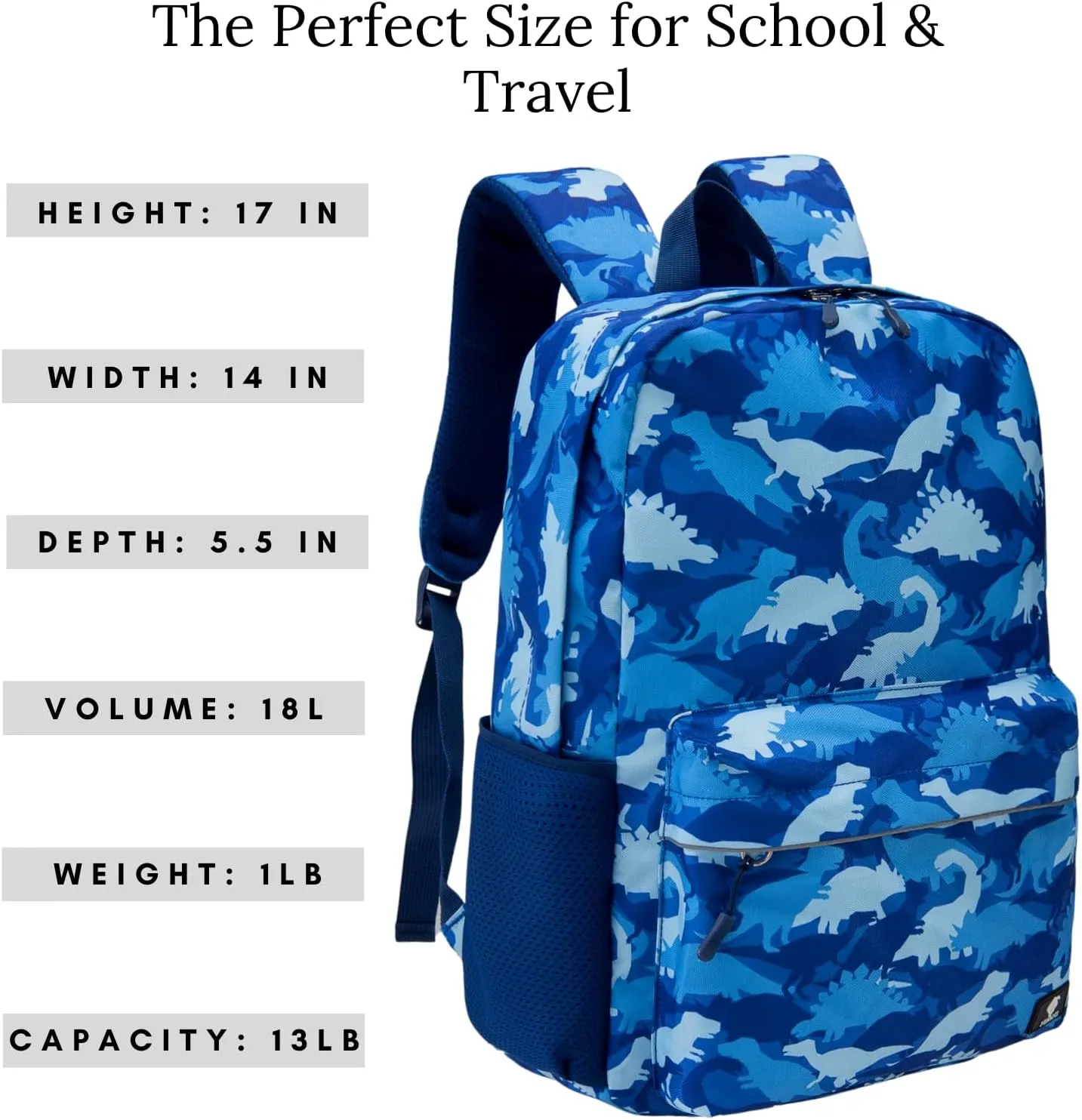 Fenrici Kids' Backpack with Lunch Box Set for Boys and Girls, School Bag with Laptop Compartment and Insulated Lunch Bag