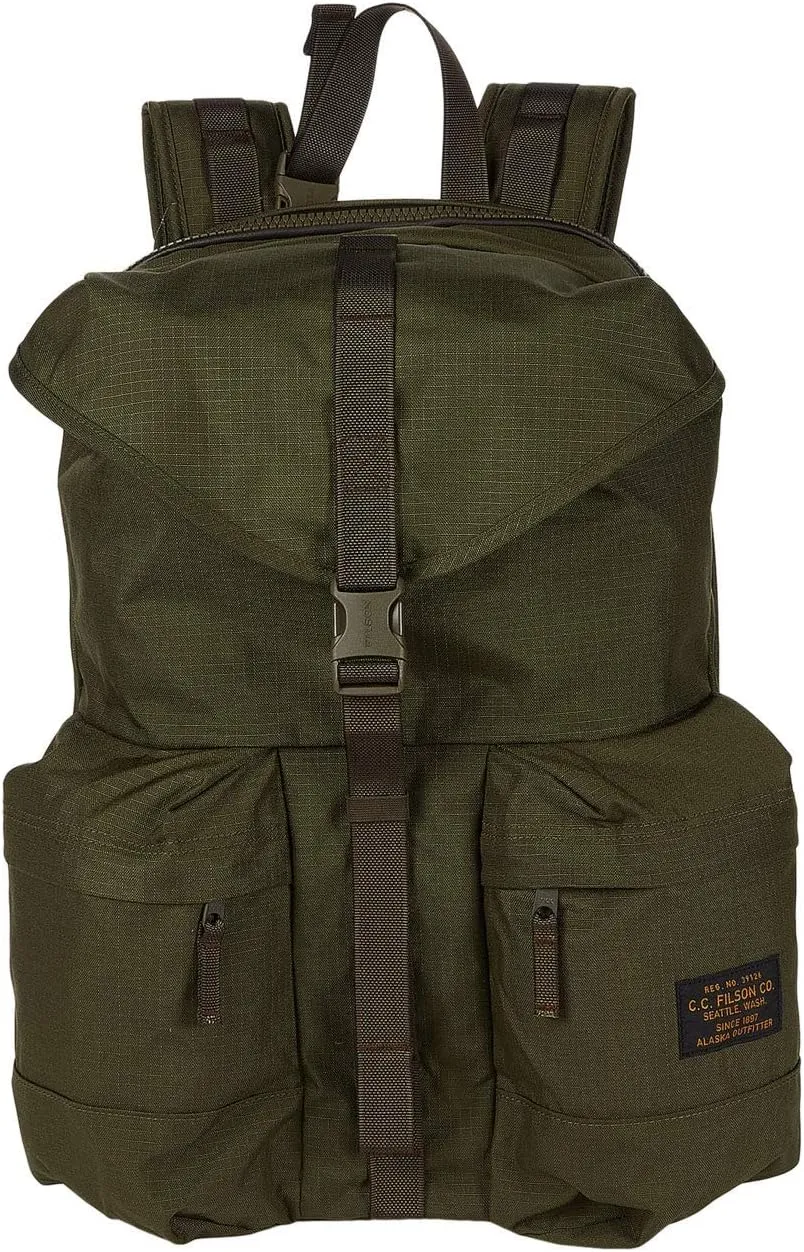Filson Ripstop Nylon Backpack Surplus Green One Size