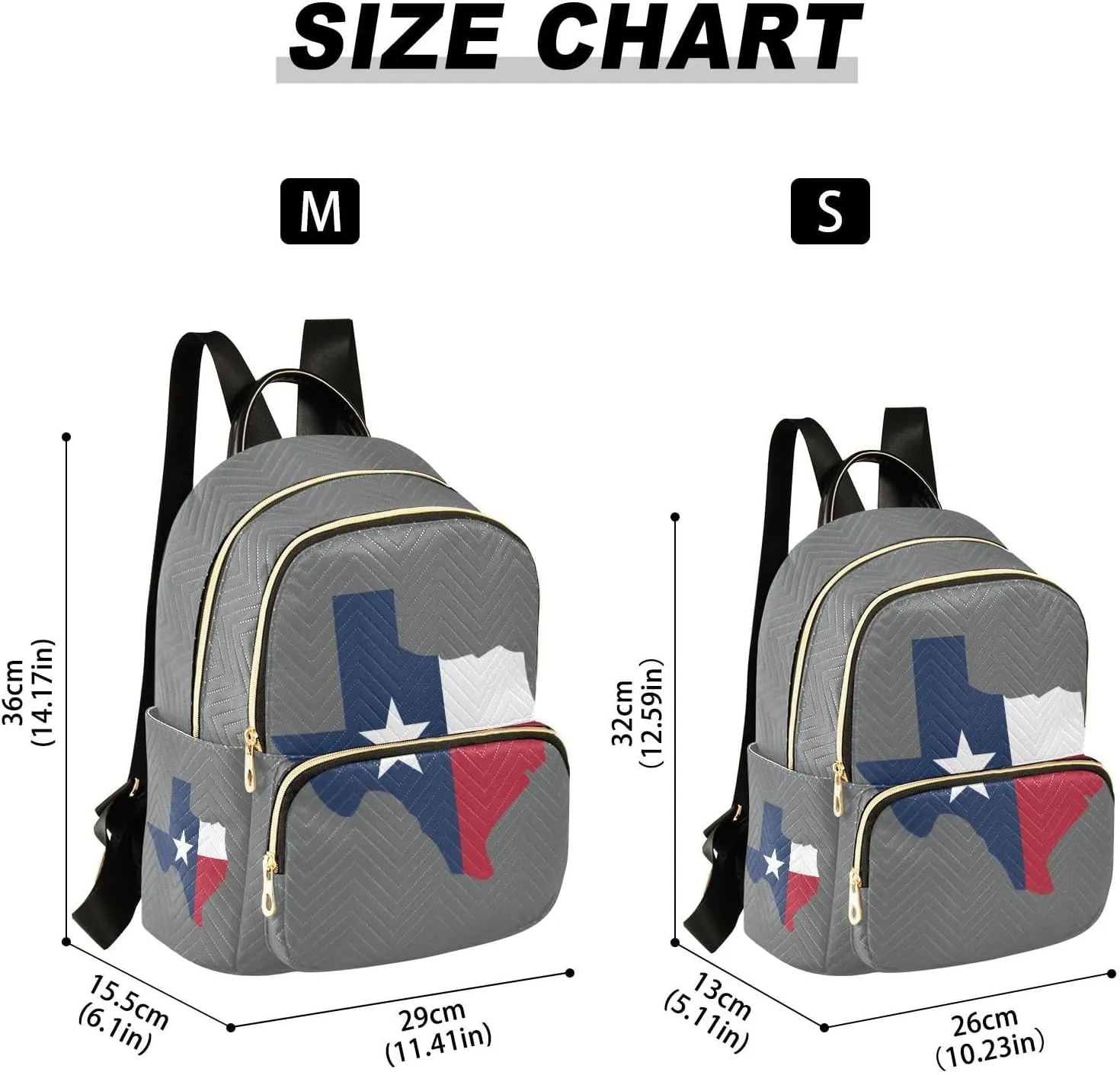 Flag Map Of Texas Mini Backpack for Women, Travel Backpack Purse Daypack Shoulder Bag for Ladies