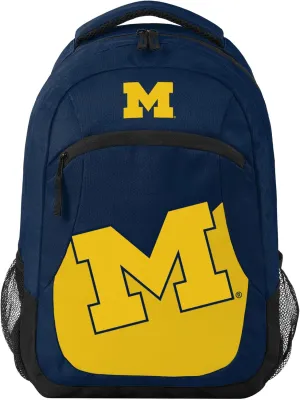 FOCO Michigan Wolverines NCAA Colorblock Action Backpack