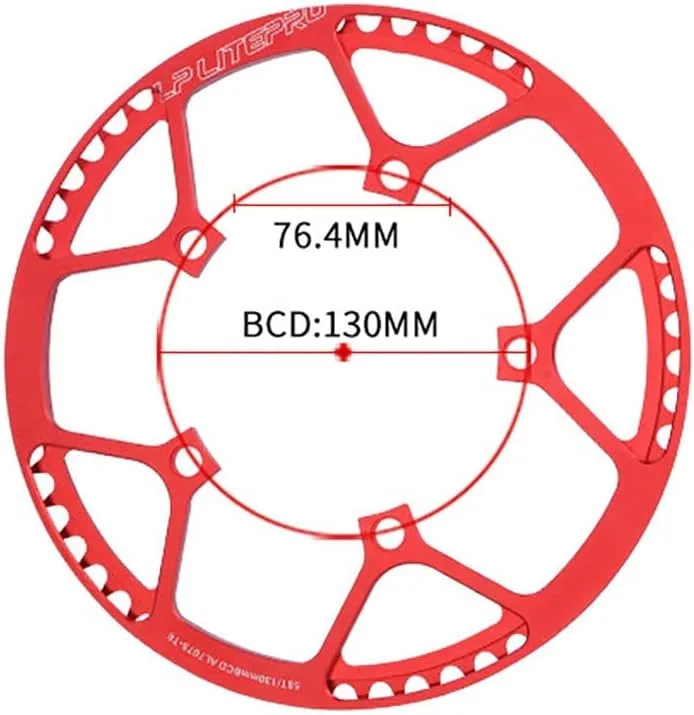 Folding Bikes Crankset 170mm Mountain Bikes Bikes Square Taper Crank Arm Set Aluminum Alloy Mountain Bicycles Crankset With 45T/47T/53T/56T/58T Chainring And Bolts For 6-10 Speed ( Color : Black , Siz