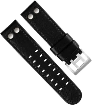 For Hamilton Aviation Watch H77616533 H77616533 Military Style Watch Strap Khaki Genuine Leather Jazz Field Men WatchBand