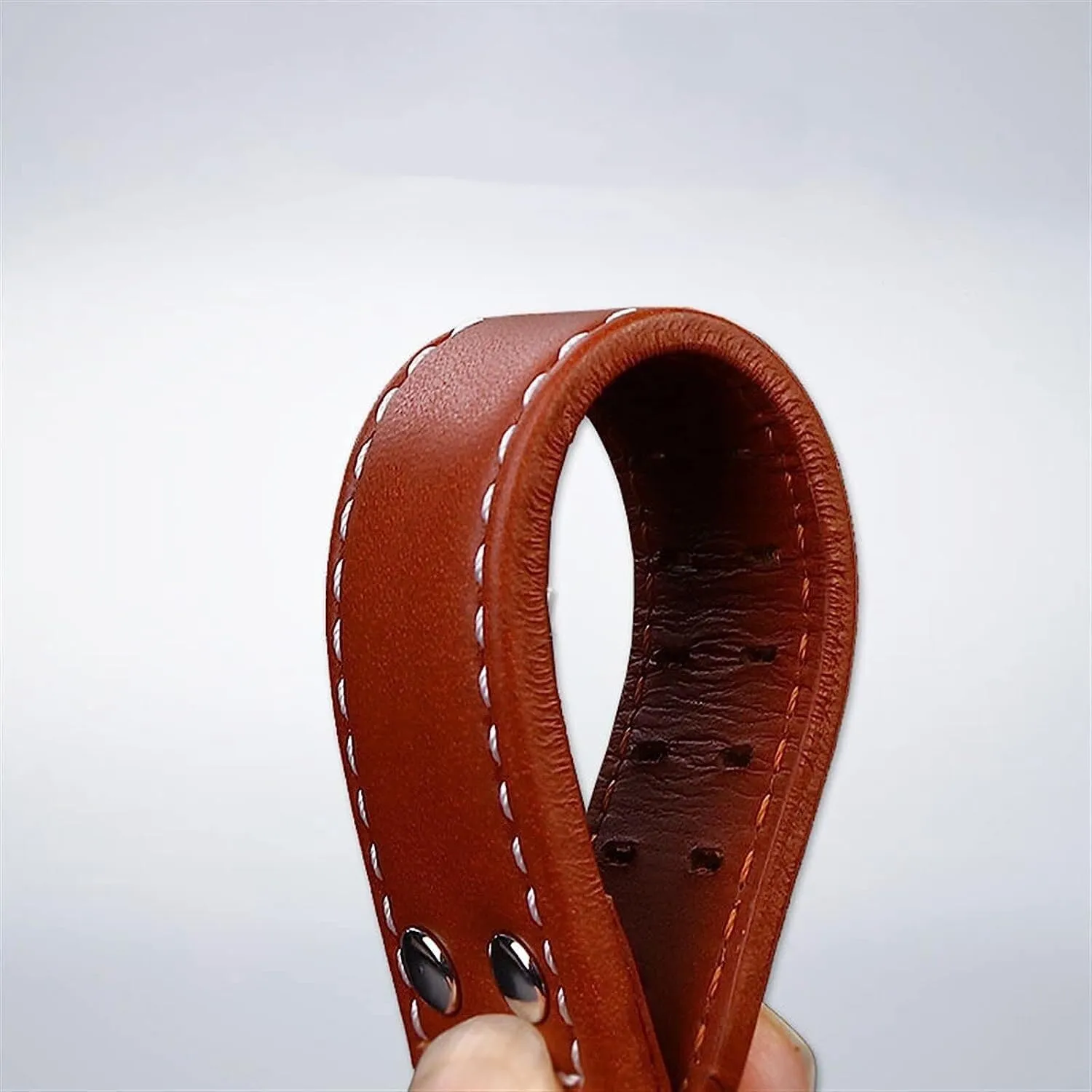 For Hamilton Aviation Watch H77616533 H77616533 Military Style Watch Strap Khaki Genuine Leather Jazz Field Men WatchBand