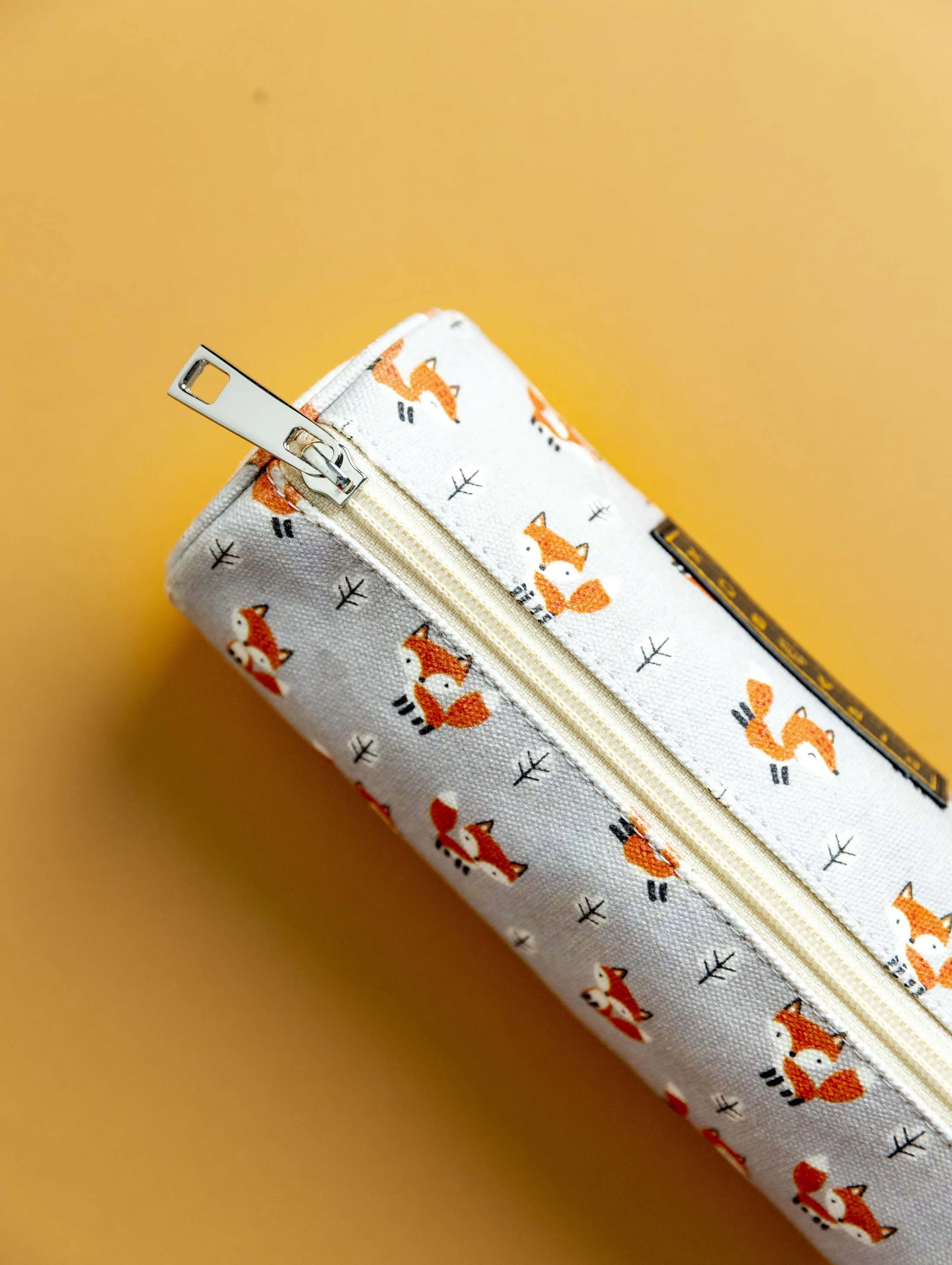 Fox - Canvas Pencil Case