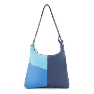 FRANCO BONINI 207 SHOULDER BAG BACKPACK BLUE/MULTI