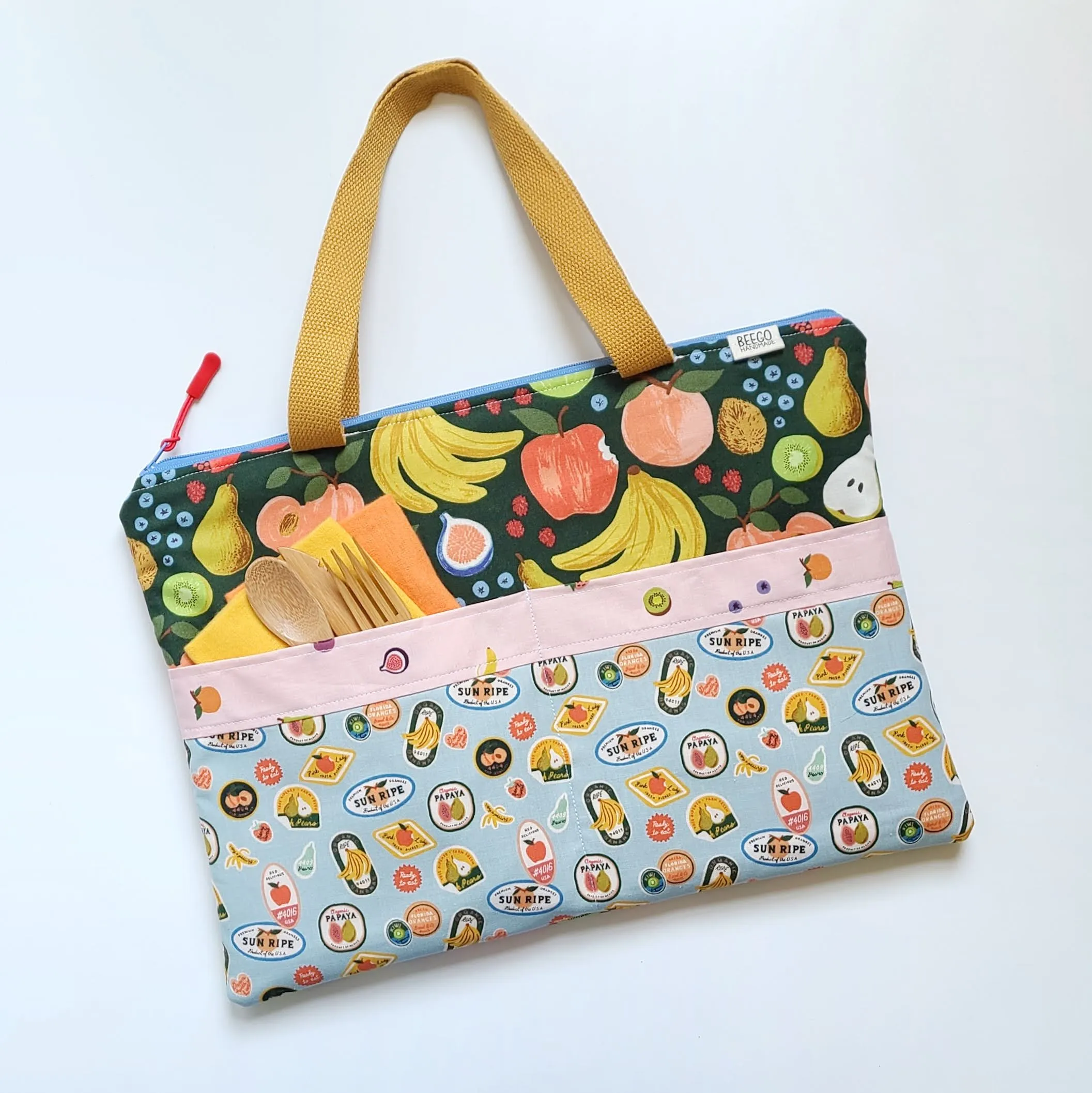 Fruit Stand Bento Briefcase Lunch Bag