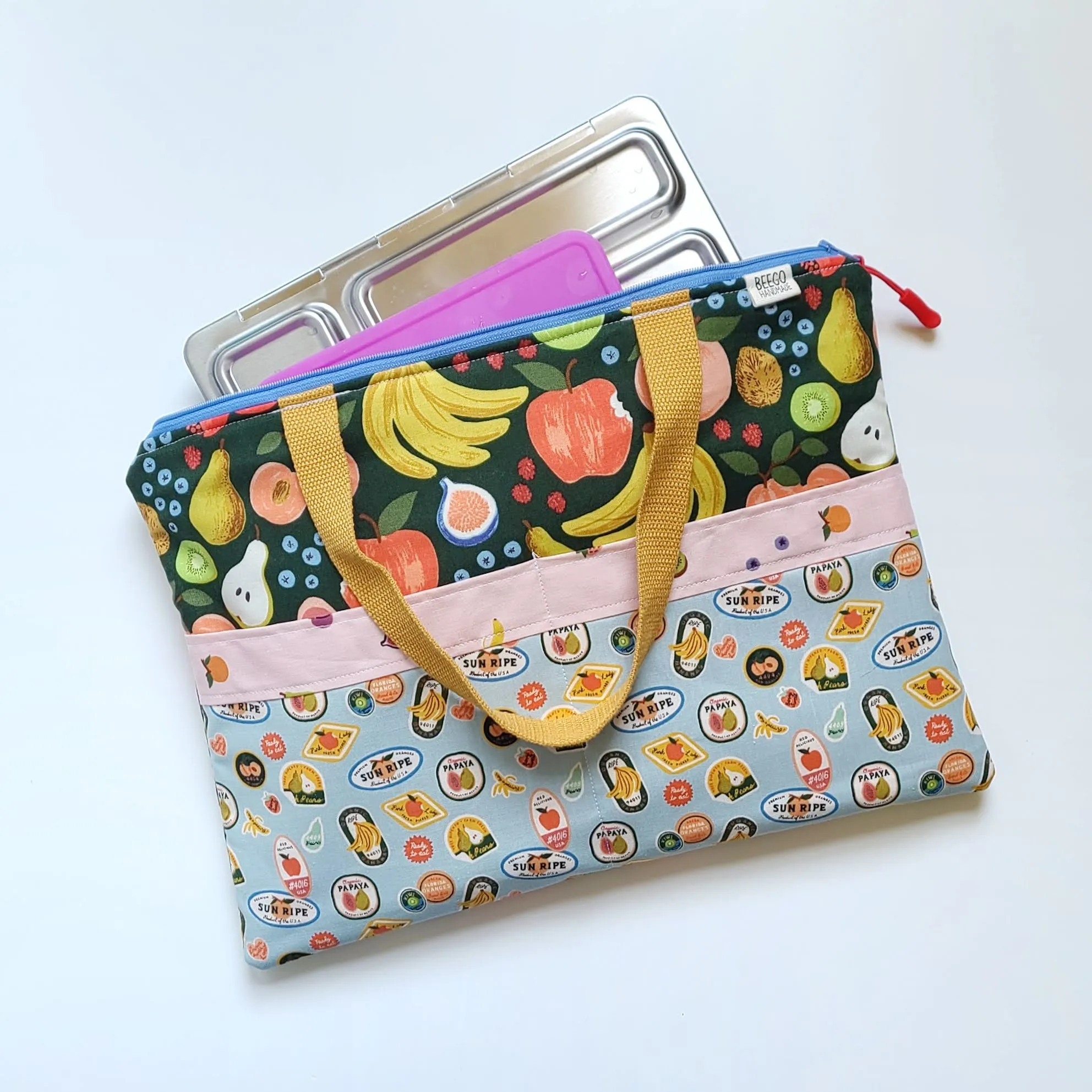 Fruit Stand Bento Briefcase Lunch Bag