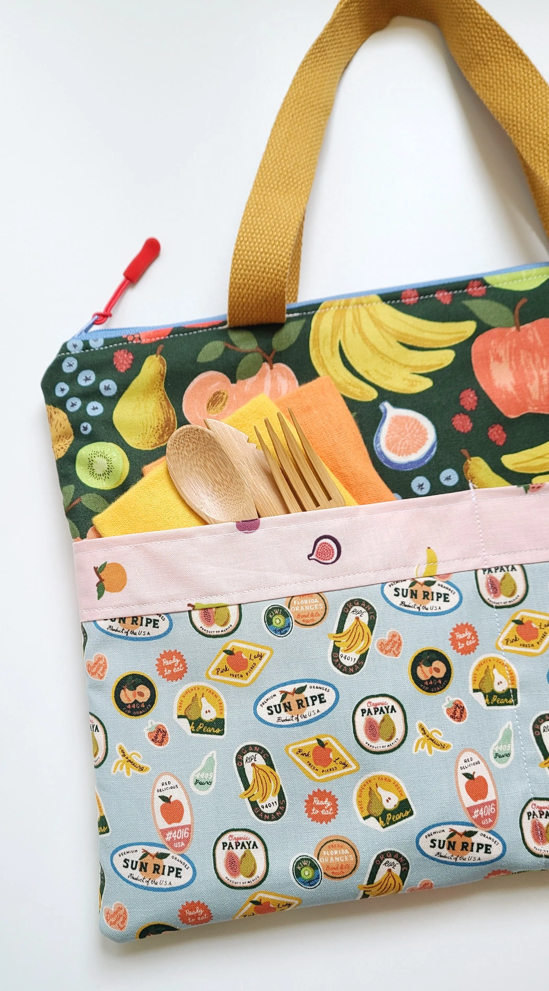 Fruit Stand Bento Briefcase Lunch Bag