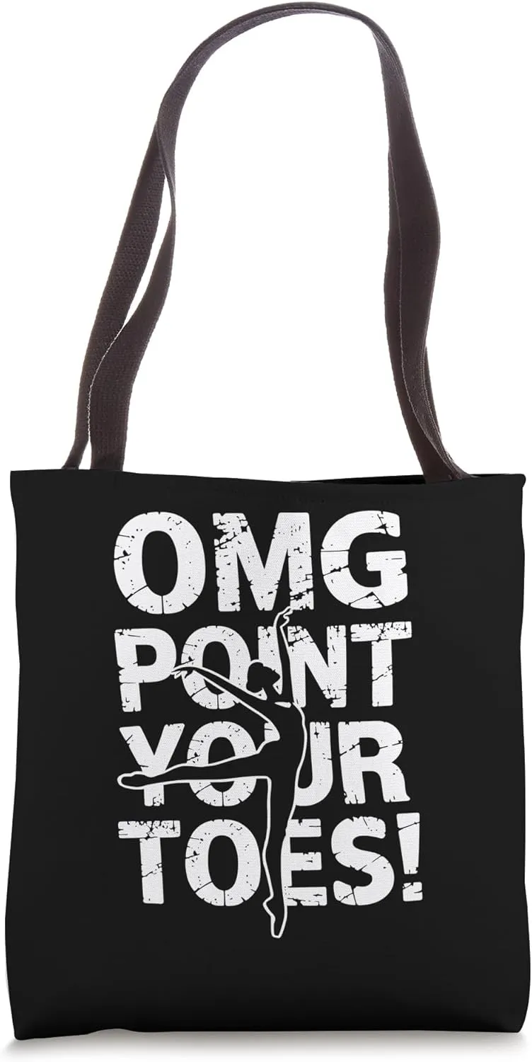Funny Dancing Lesson Rehearsal Quotes for Choreographer Tote Bag