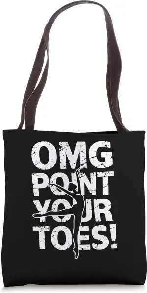 Funny Dancing Lesson Rehearsal Quotes for Choreographer Tote Bag