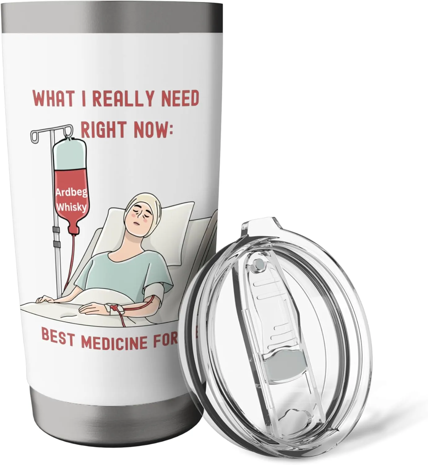 Funny Single Malt Ardbeg desing Stainless Steel Insulated Tumbler
