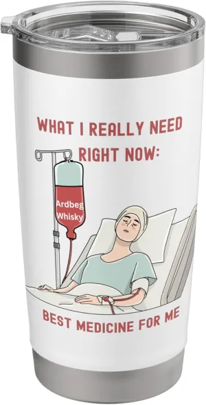 Funny Single Malt Ardbeg desing Stainless Steel Insulated Tumbler