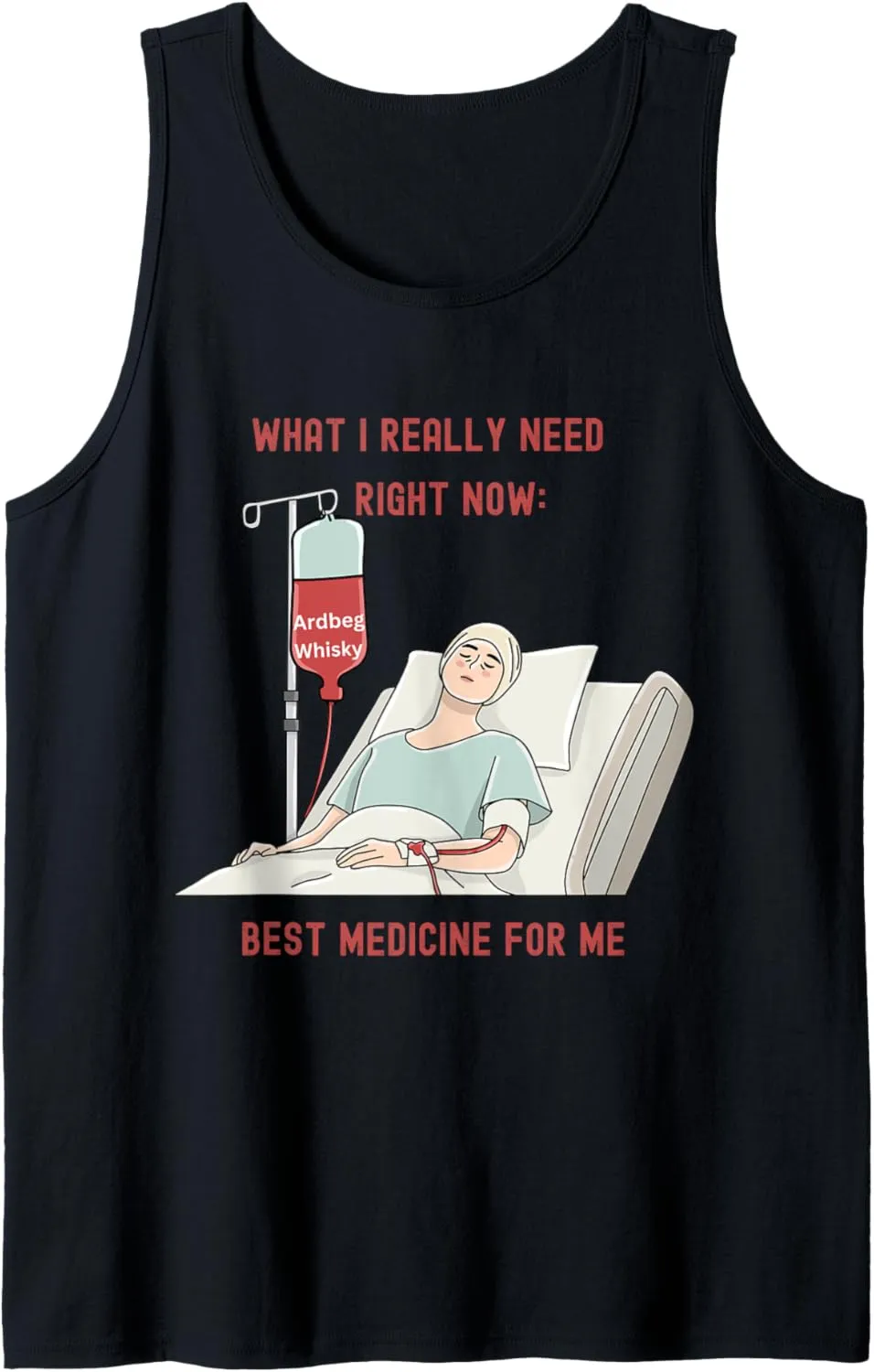 Funny Single Malt Ardbeg desing Tank Top