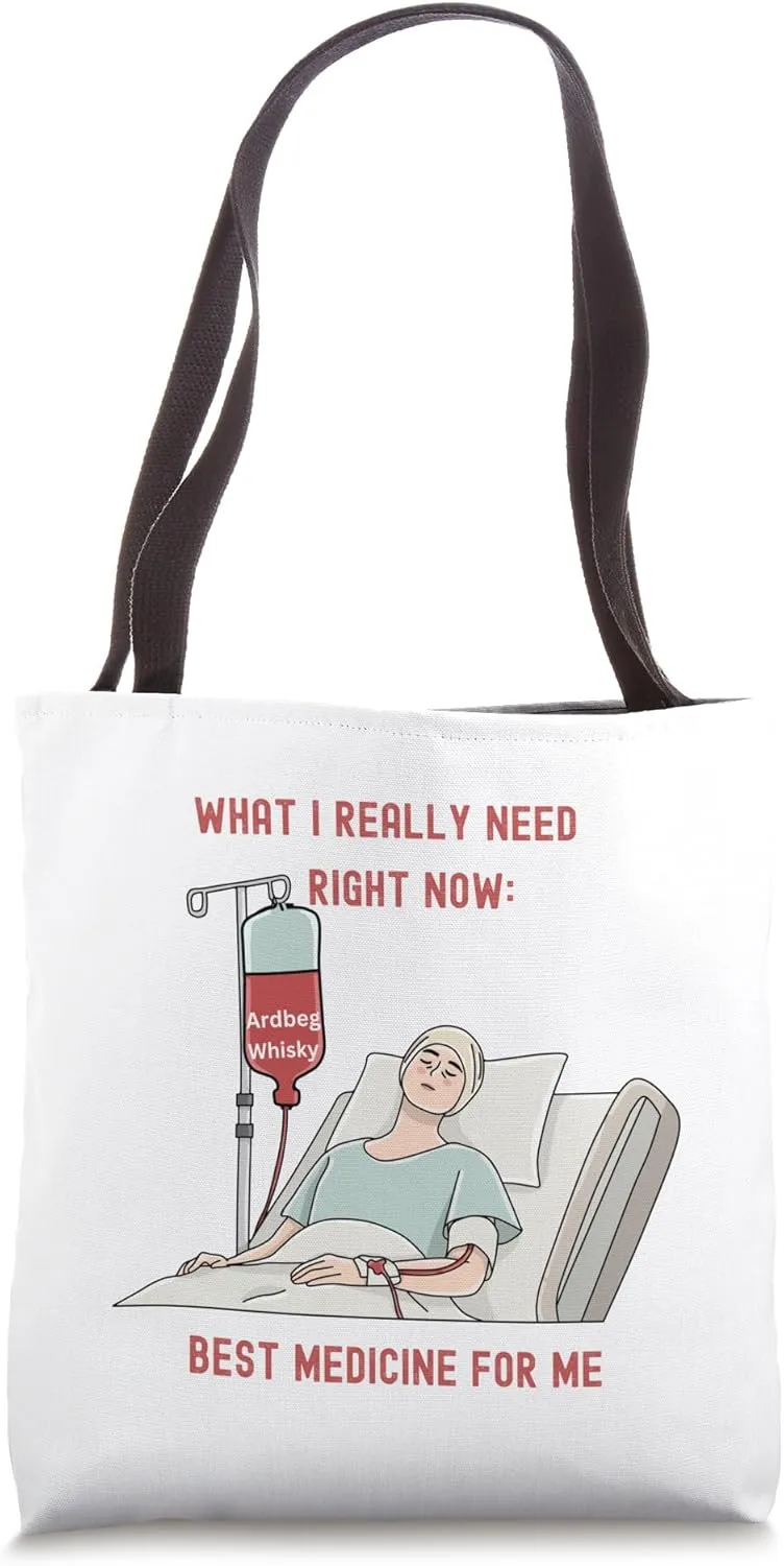 Funny Single Malt Ardbeg desing Tote Bag