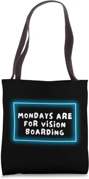 Funny Vision Board Manifestation Humor Tote Bag