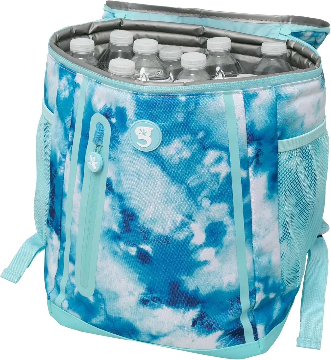 geckobrands Opticool Backpack Cooler – Insulated Leak-Proof Backpack for Travel and Outdoor Activities