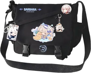 Genshin Impact Handbag Kaedehara Kazuha Crossbody Bag Single Shoulder Bag Adult Single Shoulder Backpack Black Bag