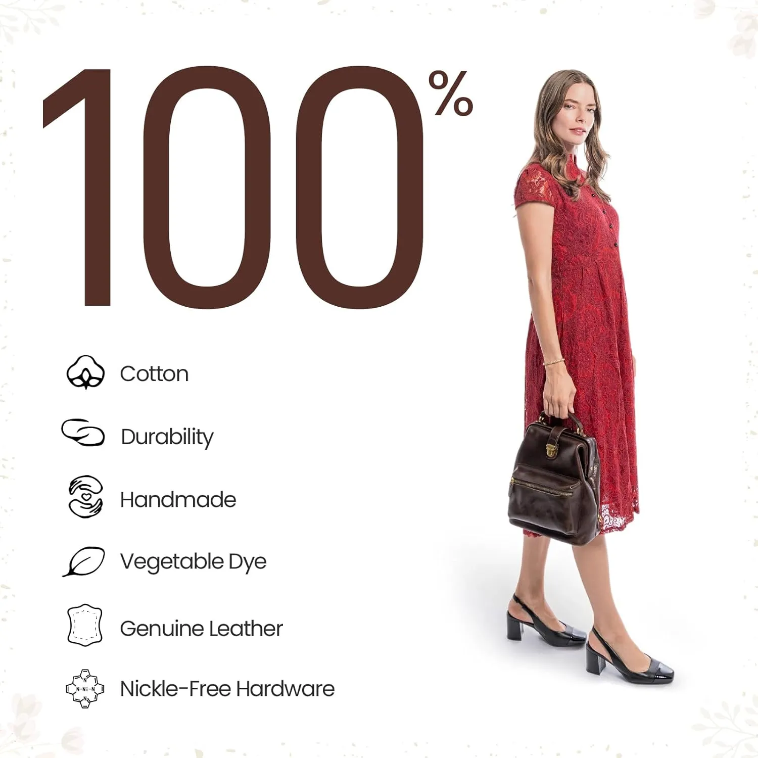 Genuine Leather Backpack Purse for Women Casual Daypack Small Business Casual Fashion Backpack for Women(Coffee)